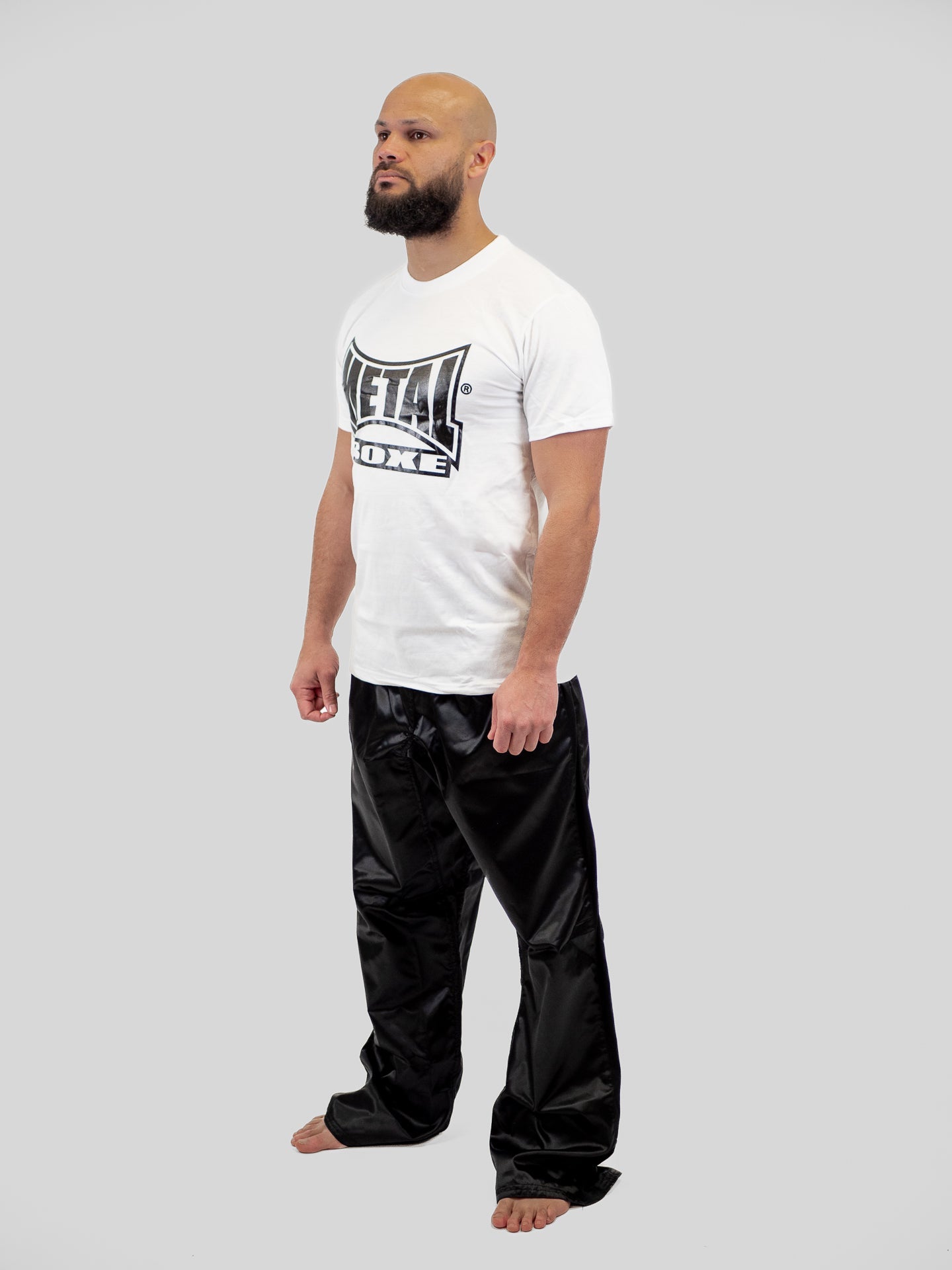 Men’s Casual Metal Boxing T-Shirt
