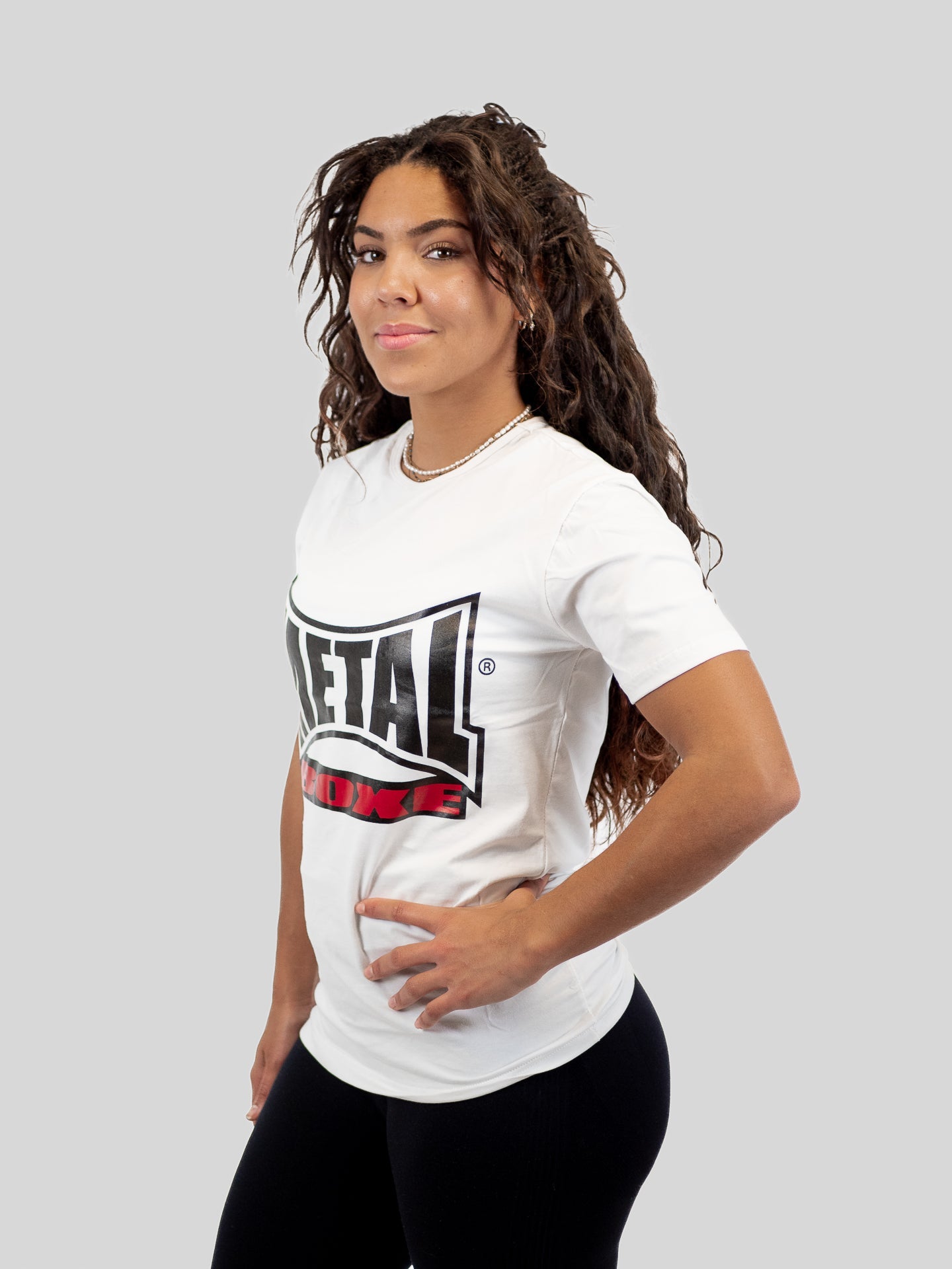 T-shirt Donna Visual Boxe Metal Boxe