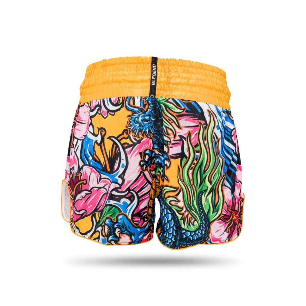 Muay Thai B Legend Koi Dragon Shorts