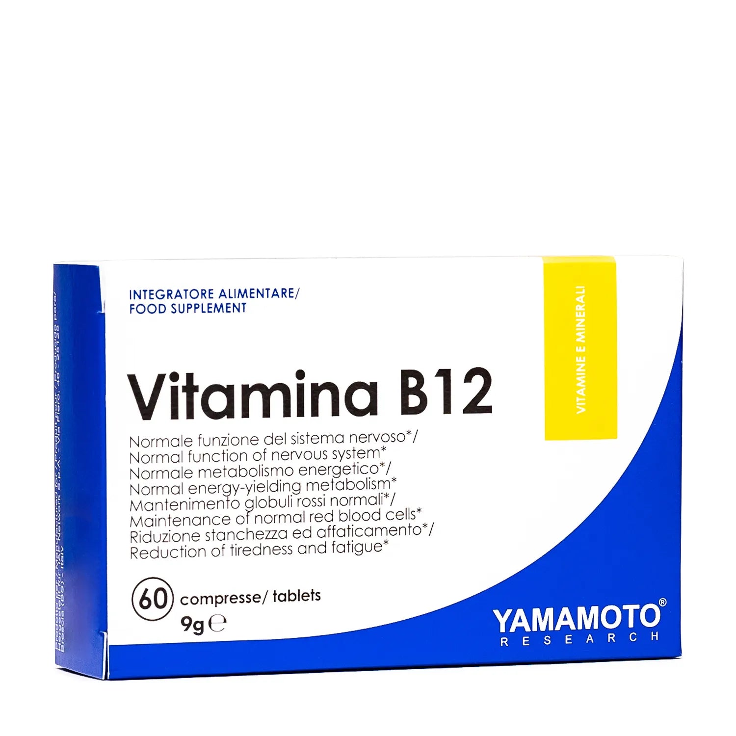 Vitamine B12 Méthylcobalamine 1000 mcg 60 comprimés