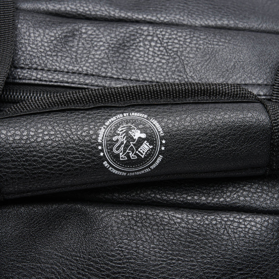 Leone Flag Faux Leather Duffel Bag 