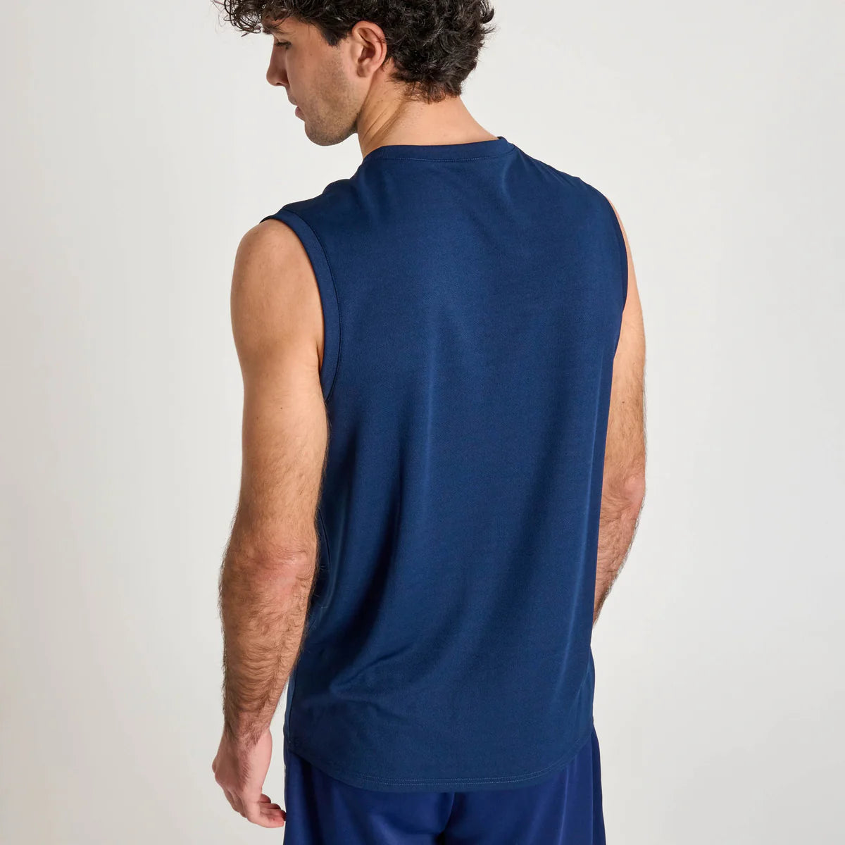 Camiseta sin mangas con logo Leone