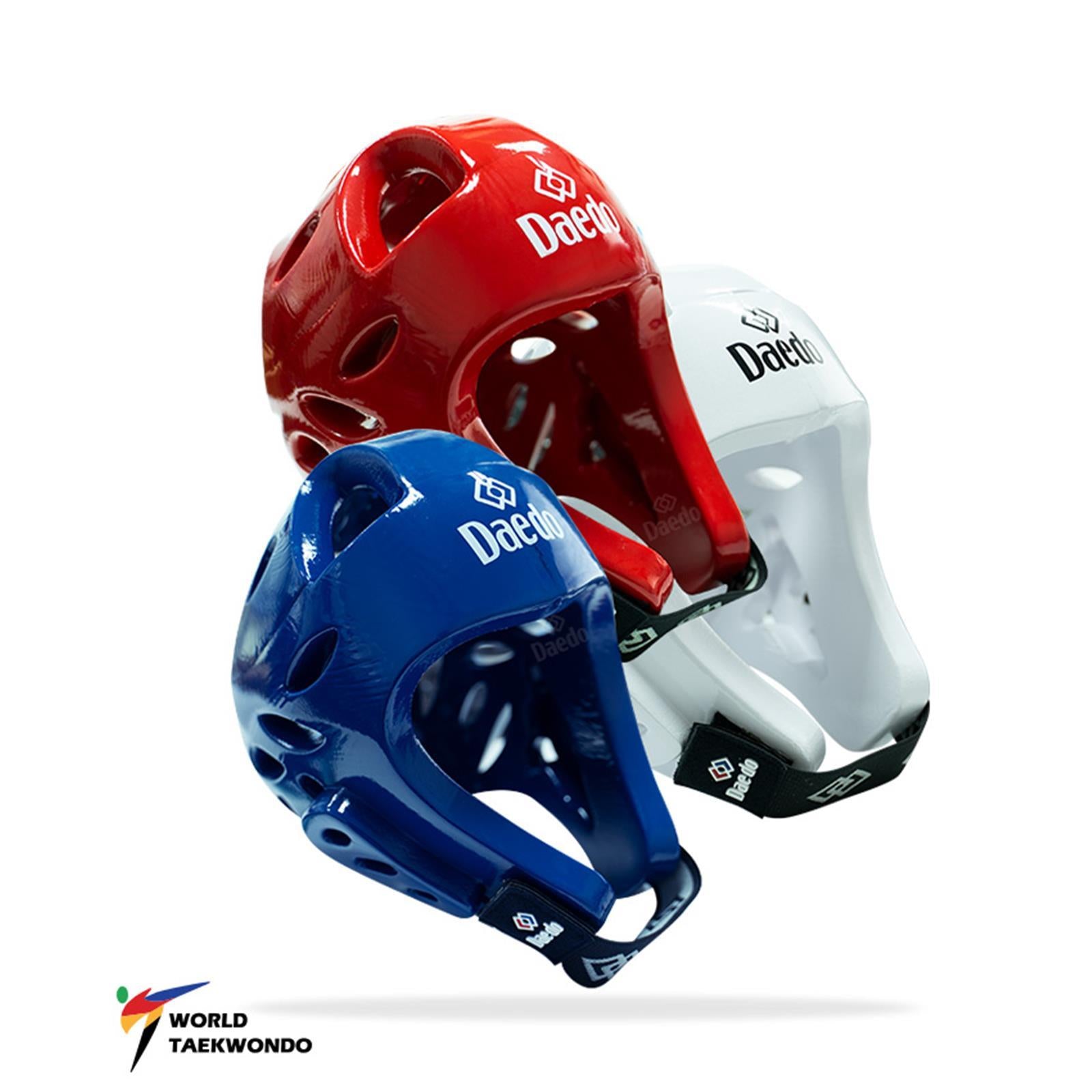 Zugelassener Taekwondo-Helm WT Blau Daedo