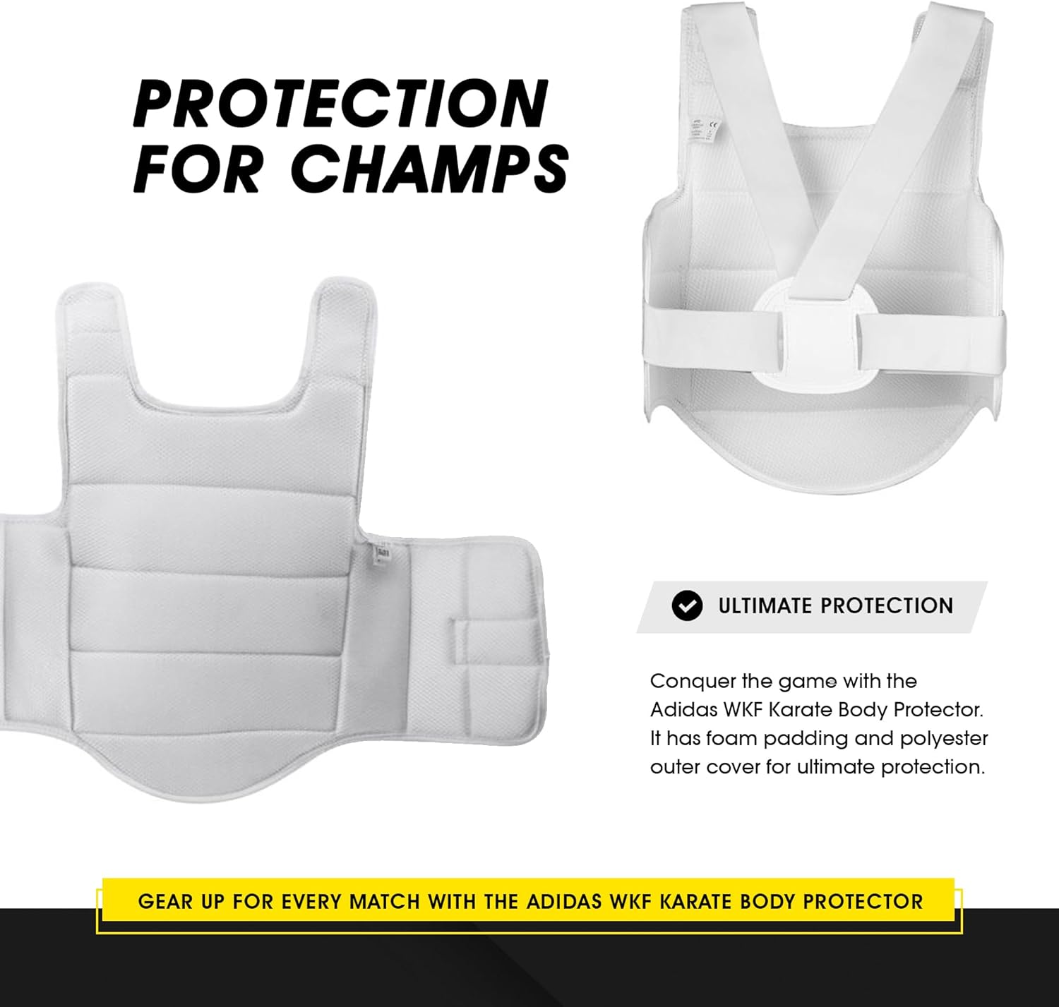 Peto de Karate Adidas Homologado WKF