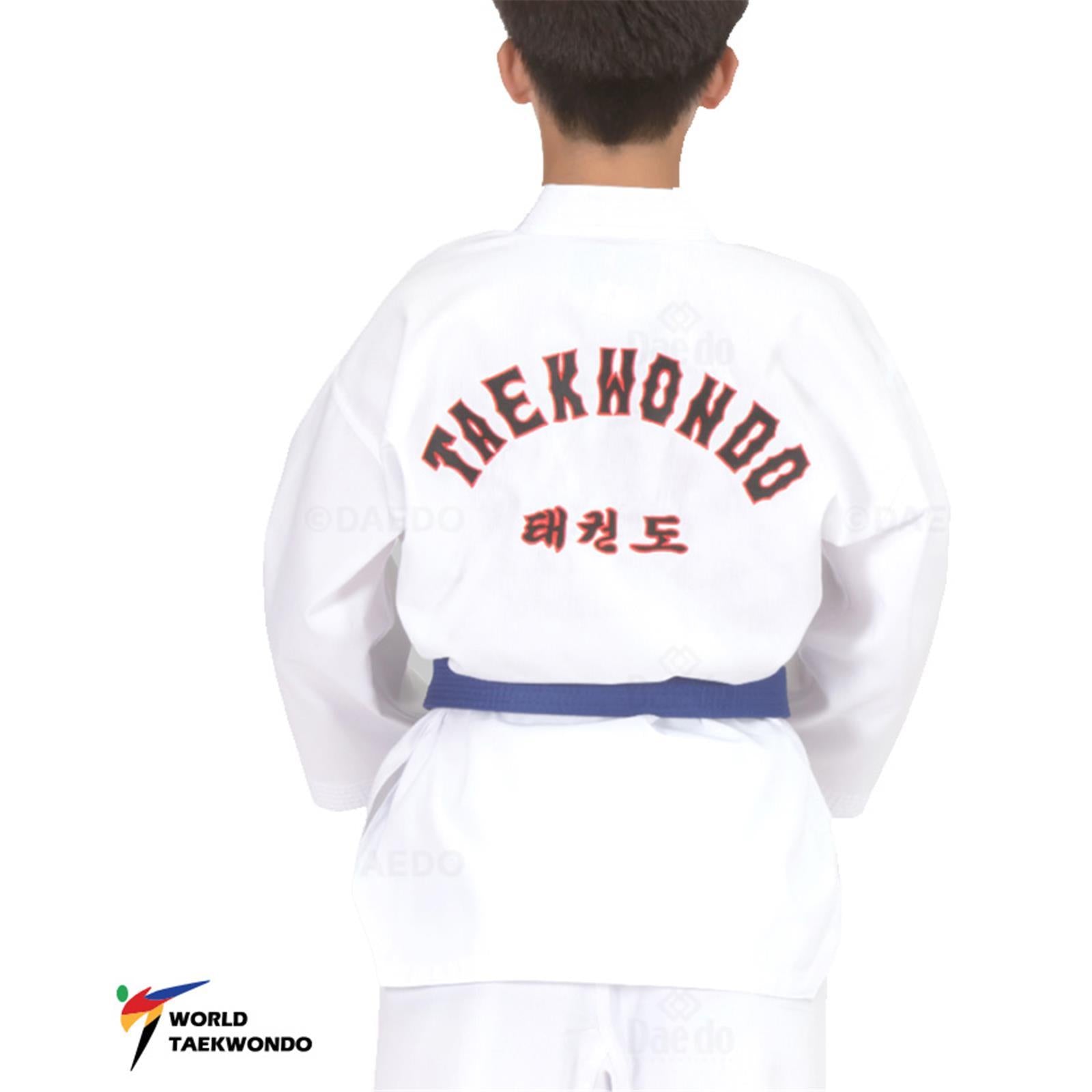 DOBOK Taekwondo avec Impression Dos DAEDO WT