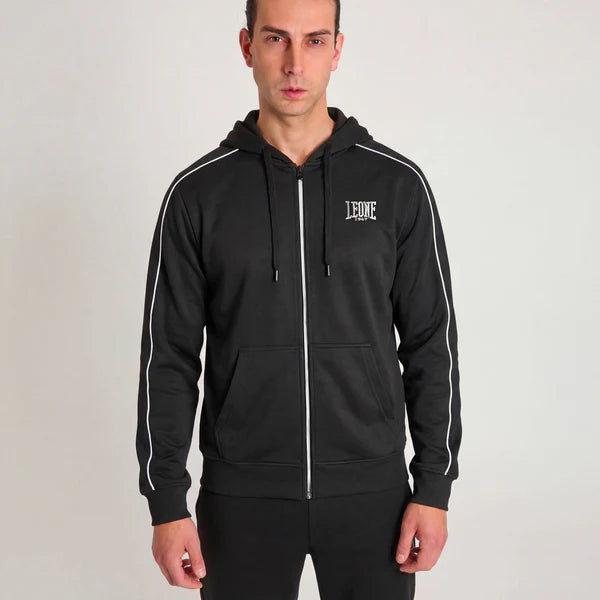 Felpa Leone con Cappuccio Classic Lightweight con Zip