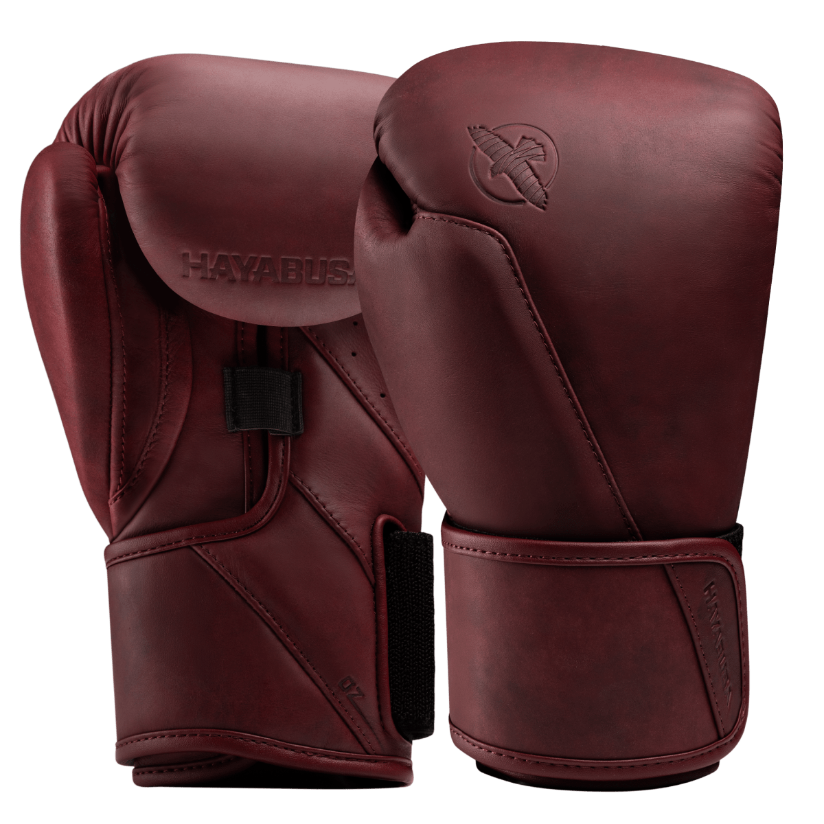 Par de luvas de boxe Hayabusa T360 em cabernet bordô, elegância e proteção de elite