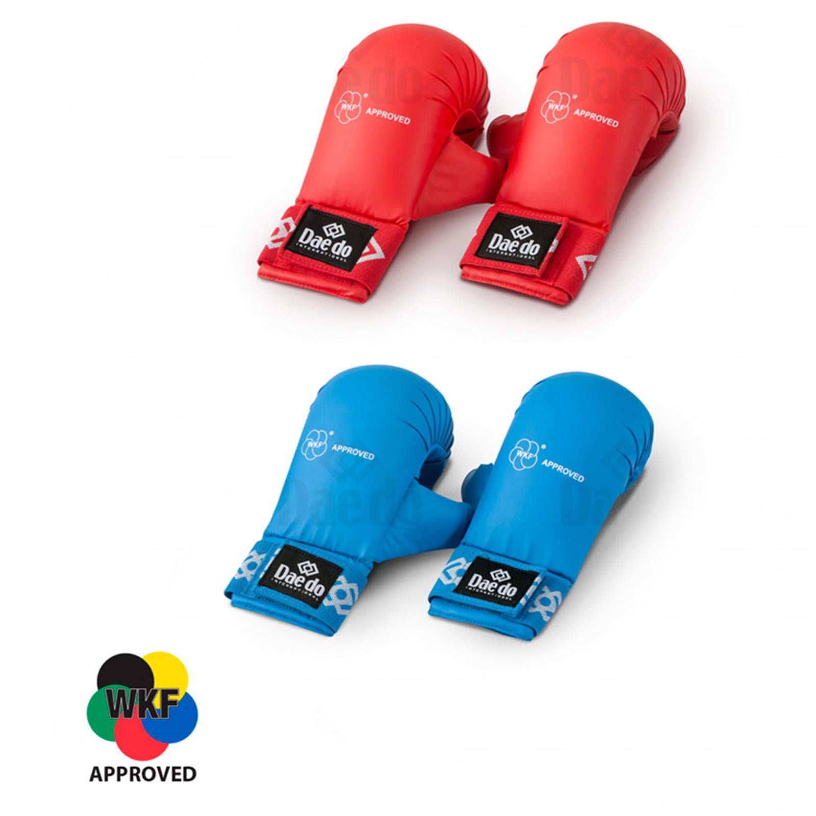 DAEDO WKF Karate Kumite Gloves with Thumb Guard