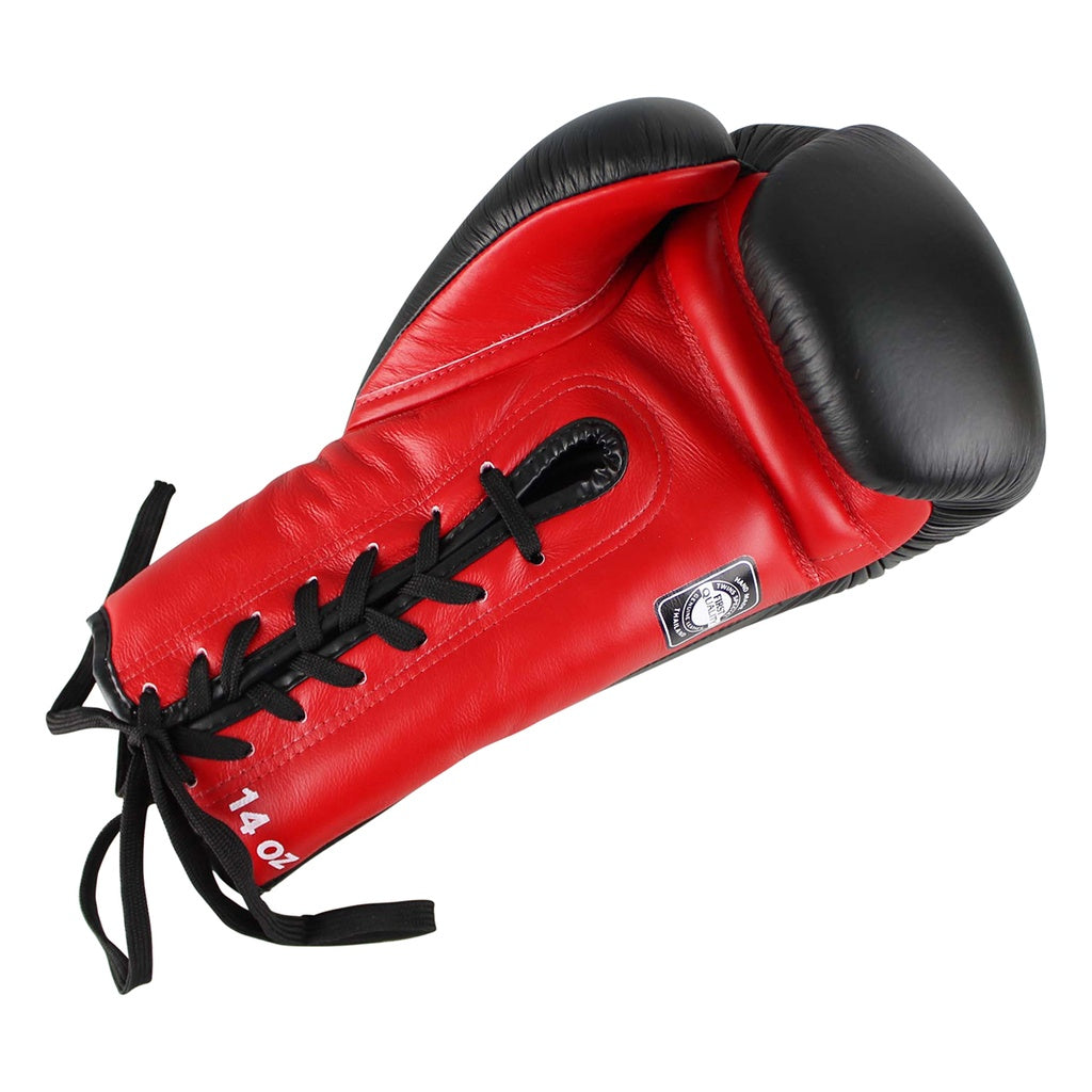Guantoni Twins Special Schnürhandschuhe – Einfarbiges Leder