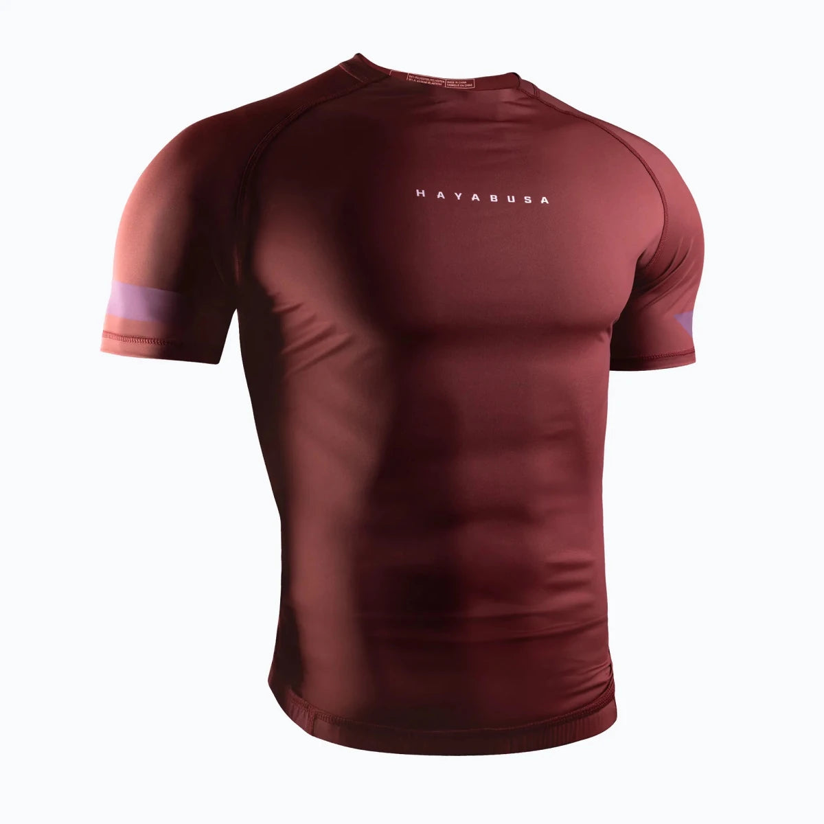 Licra profesional Hayabusa Core burdeos para Jiu Jitsu.