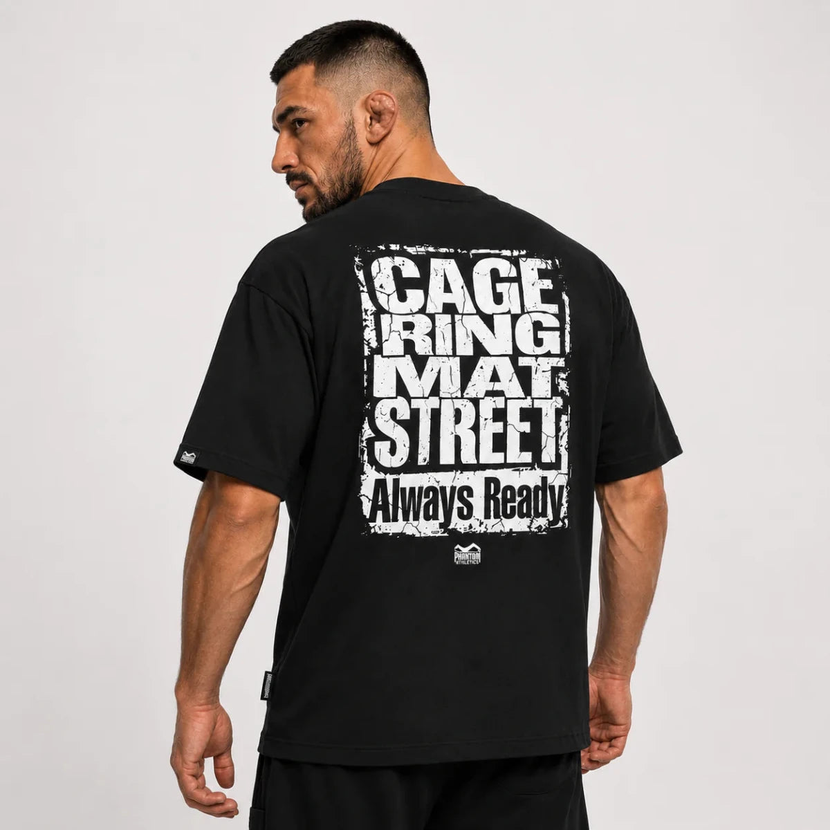 Maglietta Oversize "Cage Ring Mat Street" Phantom Athletics - Fight Club Store