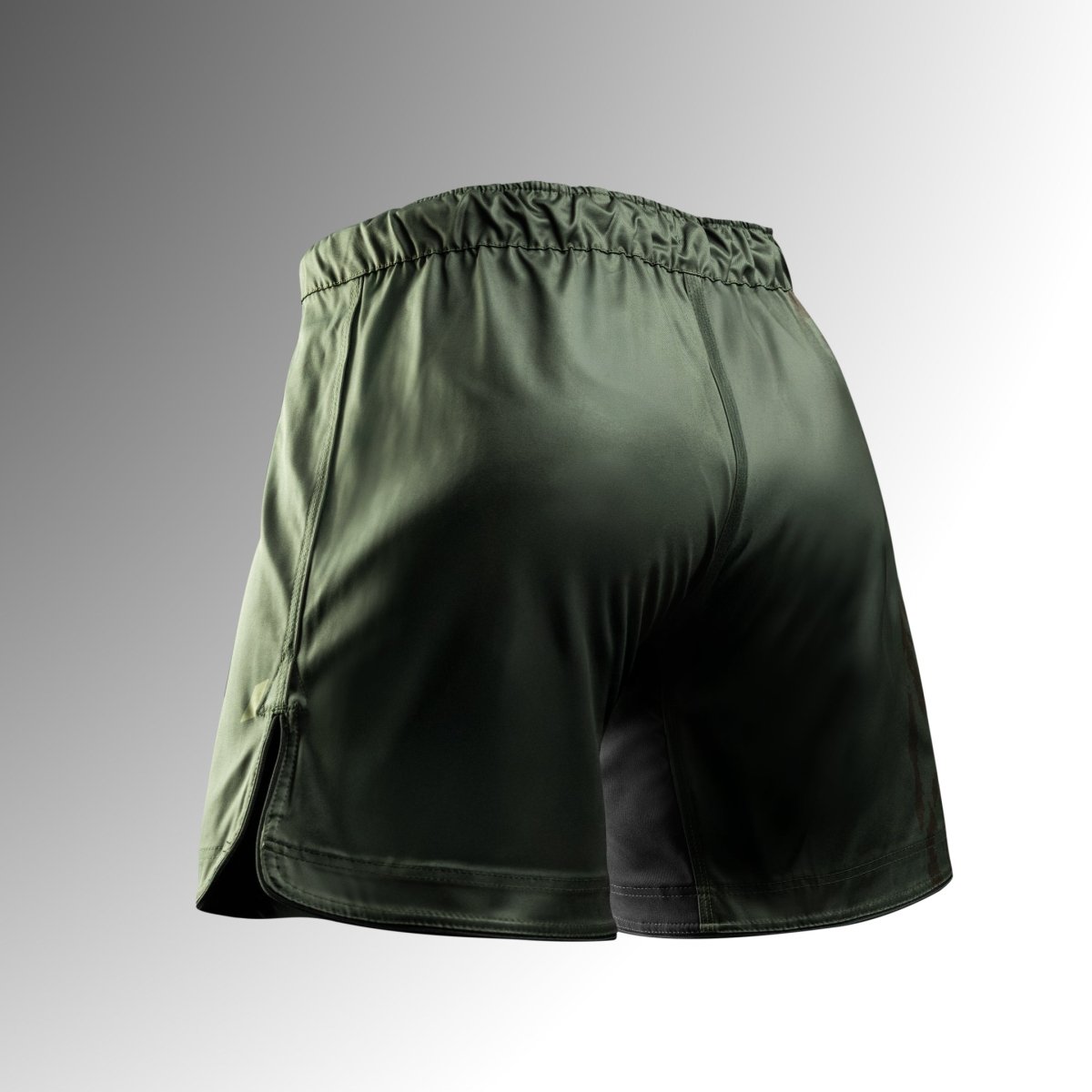 mma-shorts-hayabusa-apex-meio-da-coxa-verde-costas