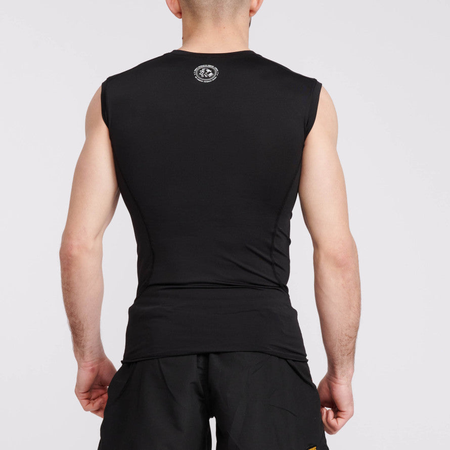 Leone Flag Compression Sleeveless Rashguard