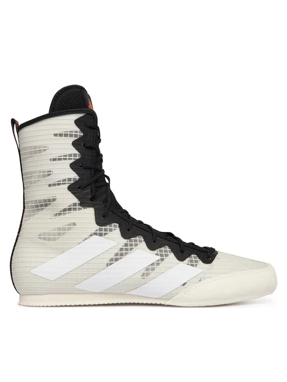 Scarpe da Boxe Adidas Box Hog 4 Bianche