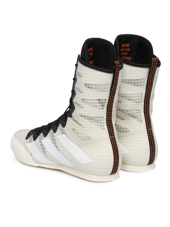 Scarpe da Boxe Adidas Box Hog 4 Bianche