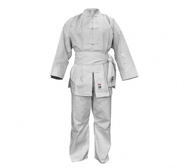 White cotton Kung Fu Shaolin uniform 