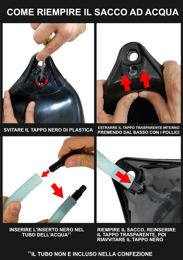 Pear Top Ring Water Bag