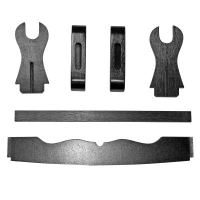 Support en bois pour une pièce horizontale