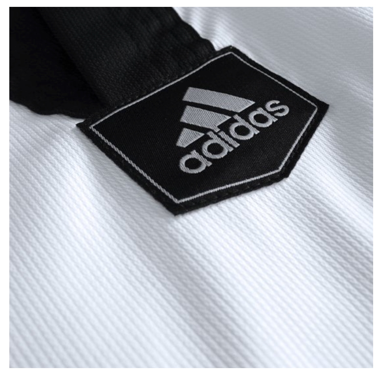 Dobok de Taekwondo col blanc avec bandes Adidas Adi-Club