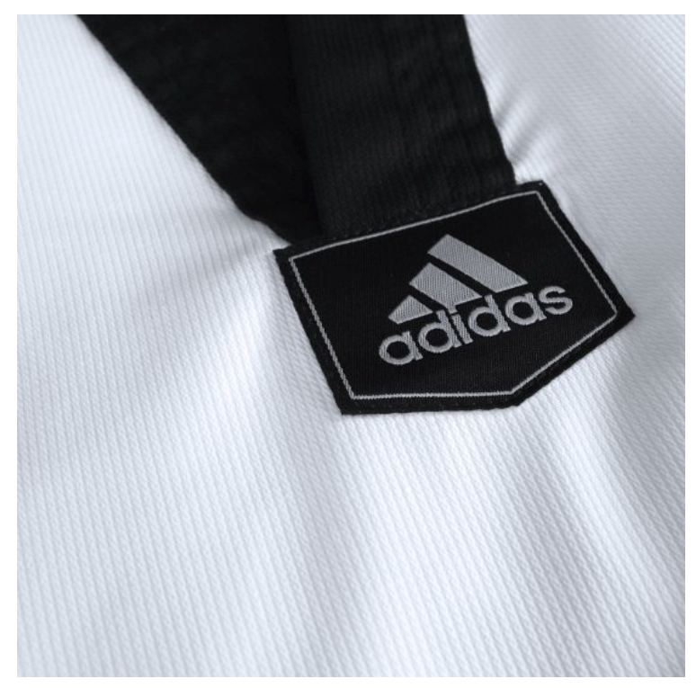Dobok Taekwondo Adidas Adi-club neck black 