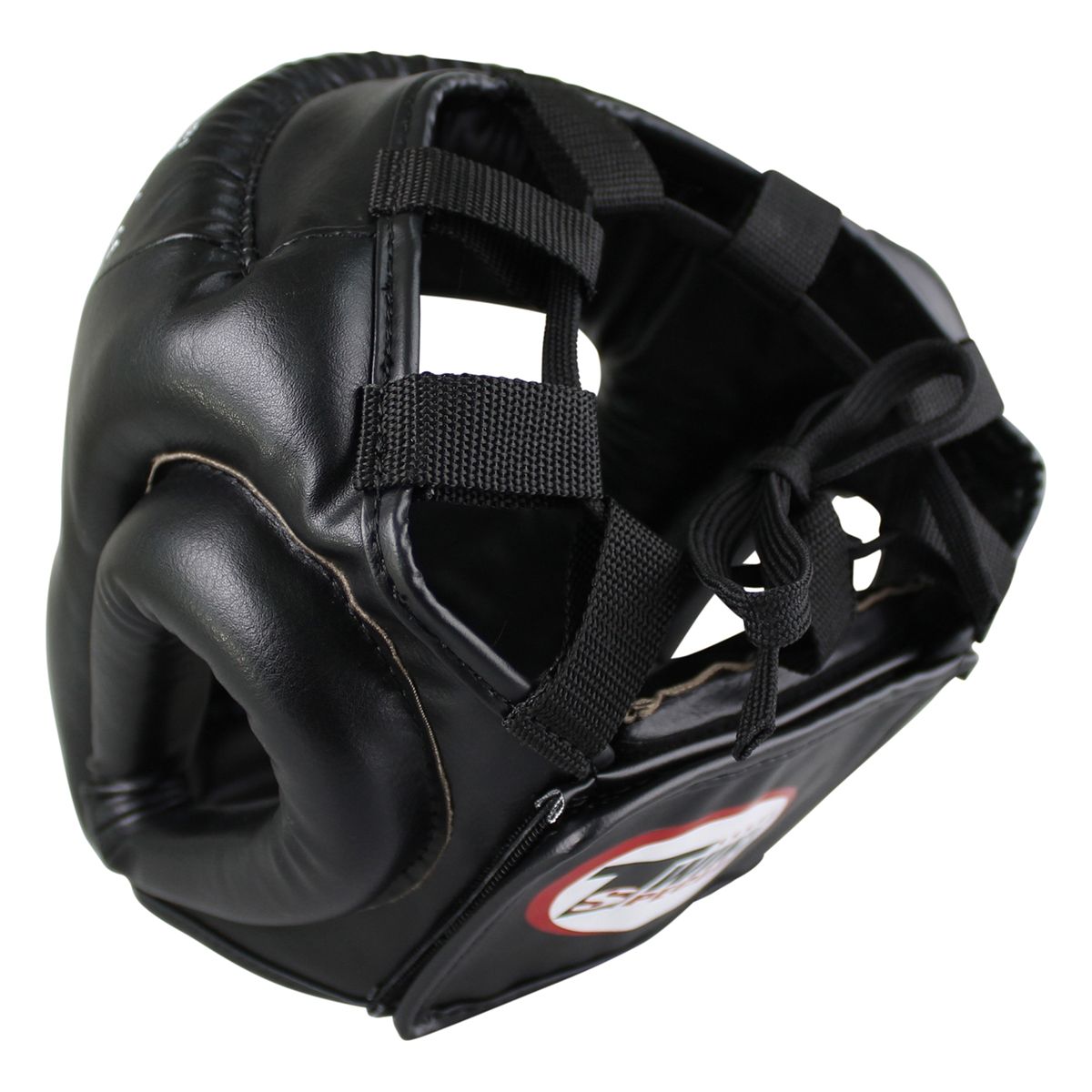 Casco Twins con protectores de mejillas y protector frontal
