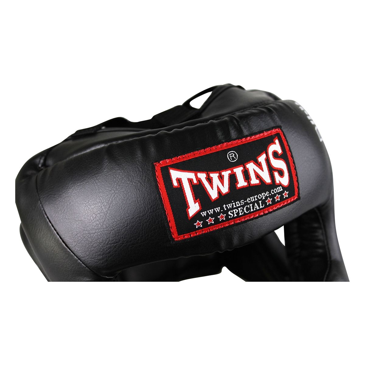 Casco Twins con protectores de mejillas y protector frontal